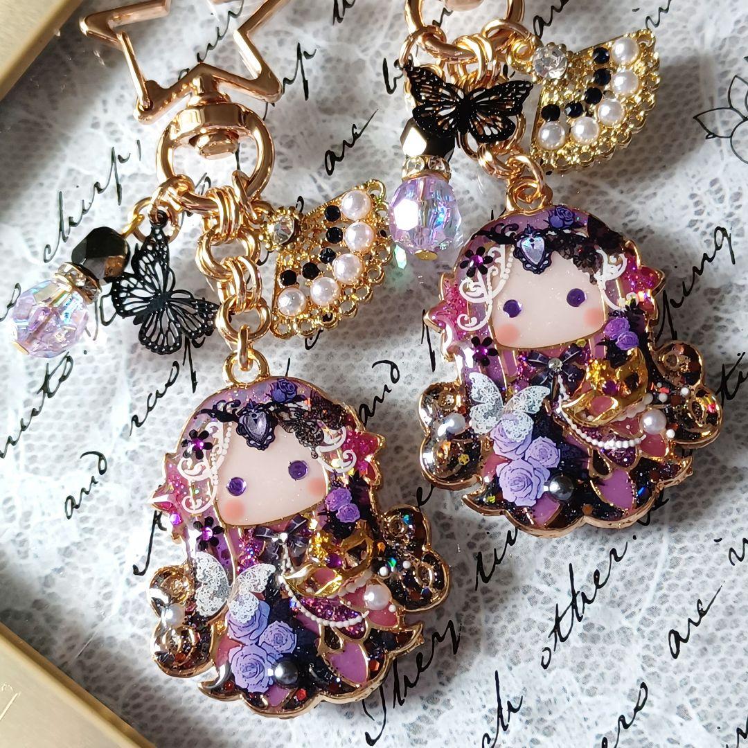 ☆仮面舞踏会☆アマビエさん♪︎　他レジンキーホルダー計19点　ハンドメイド
