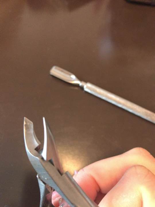 値下げ！キューティクルニッパー 、キャップ、プッシャー 、ピンセット  セット♡