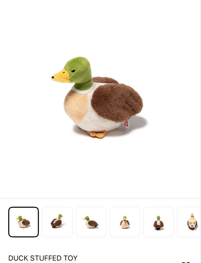 ぬいぐるみ HUMAN MADE Duck Stuffed Toy \