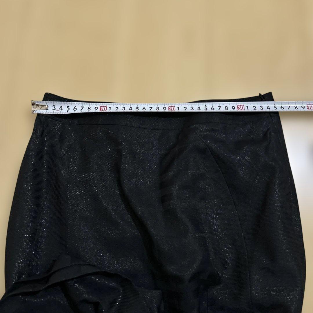 BURBERRY ブラック スカートフォーマル　ラメ　バーバリー　38 00s