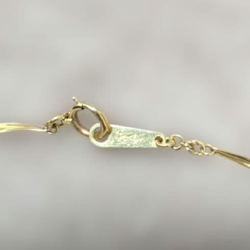 【美品】マベパールネックレス　K18　ゴールド