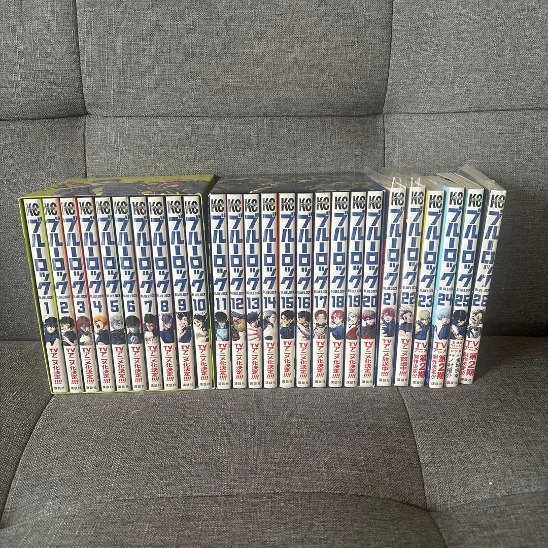 ブルーロック 全26巻 + BOX付＋アクリルスタンド