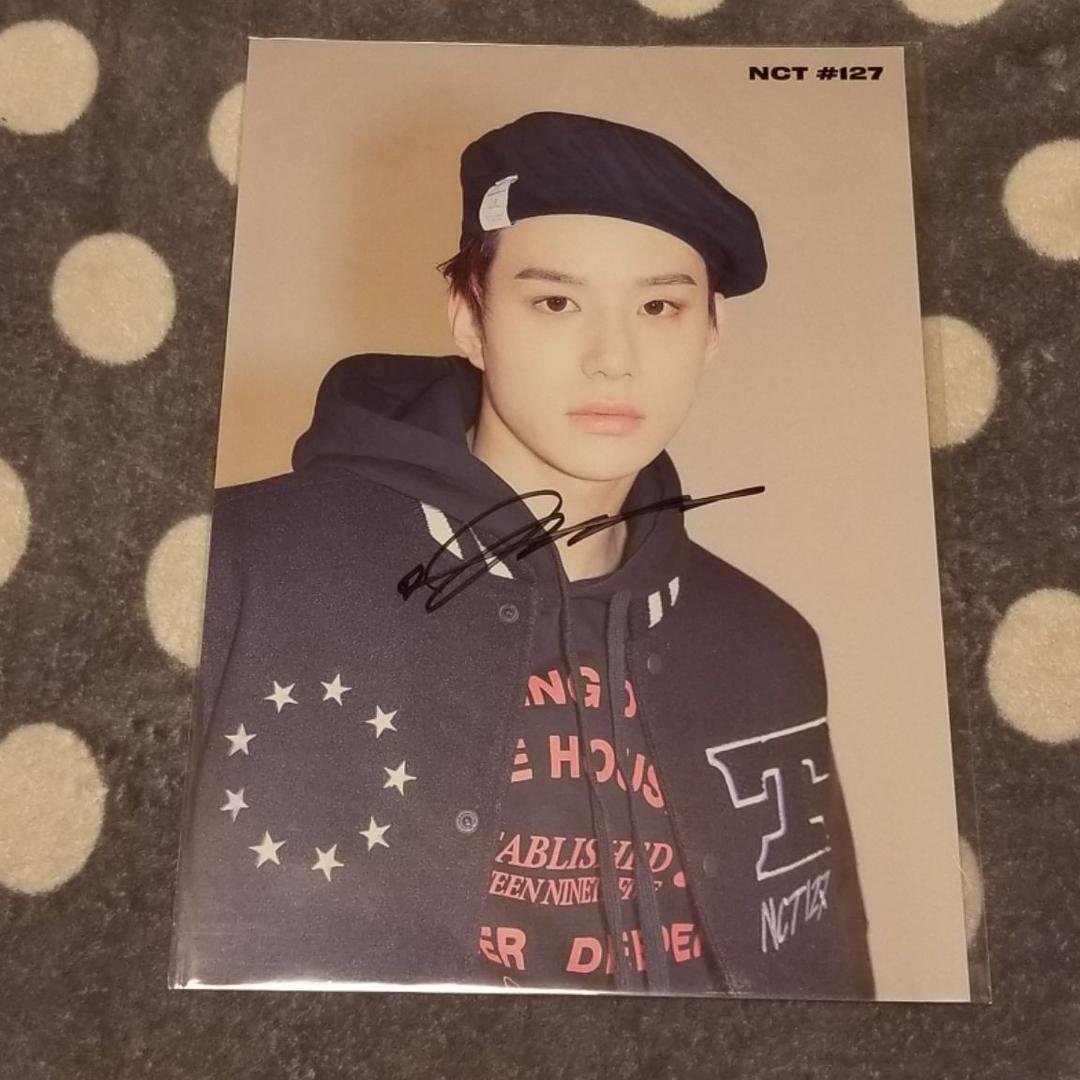 nct ジョンウ nct127 neo zone md 直筆 サイン ポスター