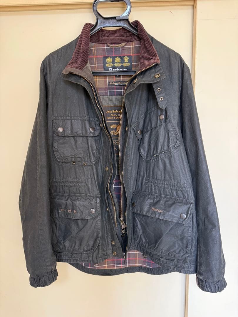 ジャケット・アウター Brompton Barbour Classic Wax Jacket