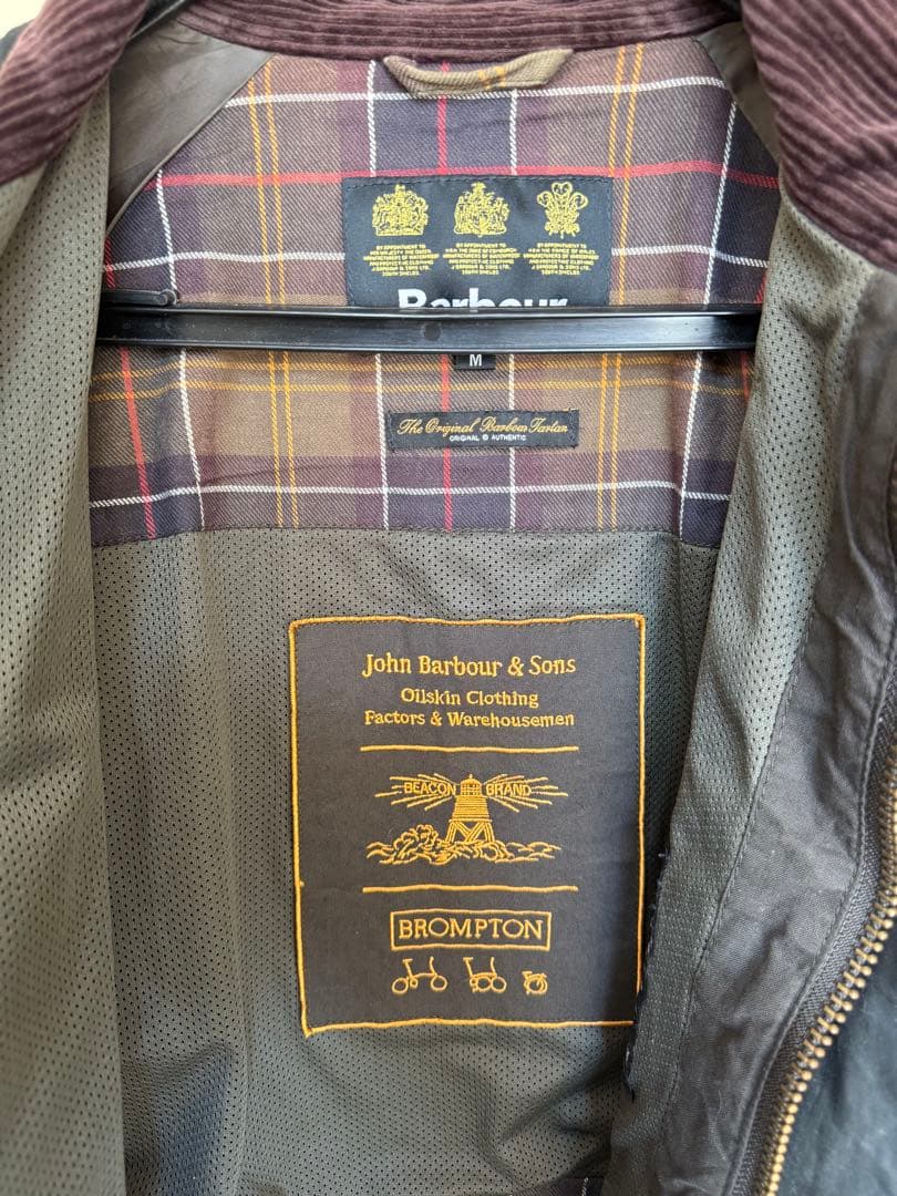 ジャケット・アウター Brompton Barbour Classic Wax Jacket