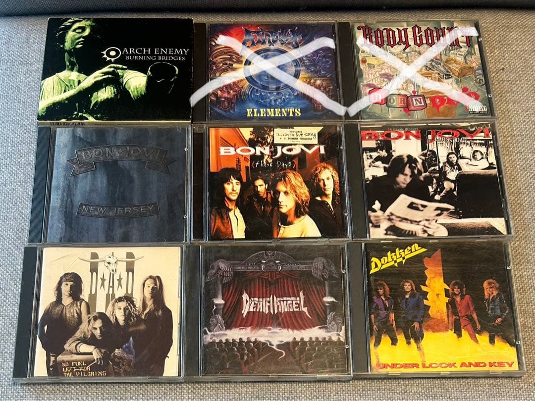 【中古CD】ヘヴィーメタル/ハードロック　HM/HR系40タイトルセット