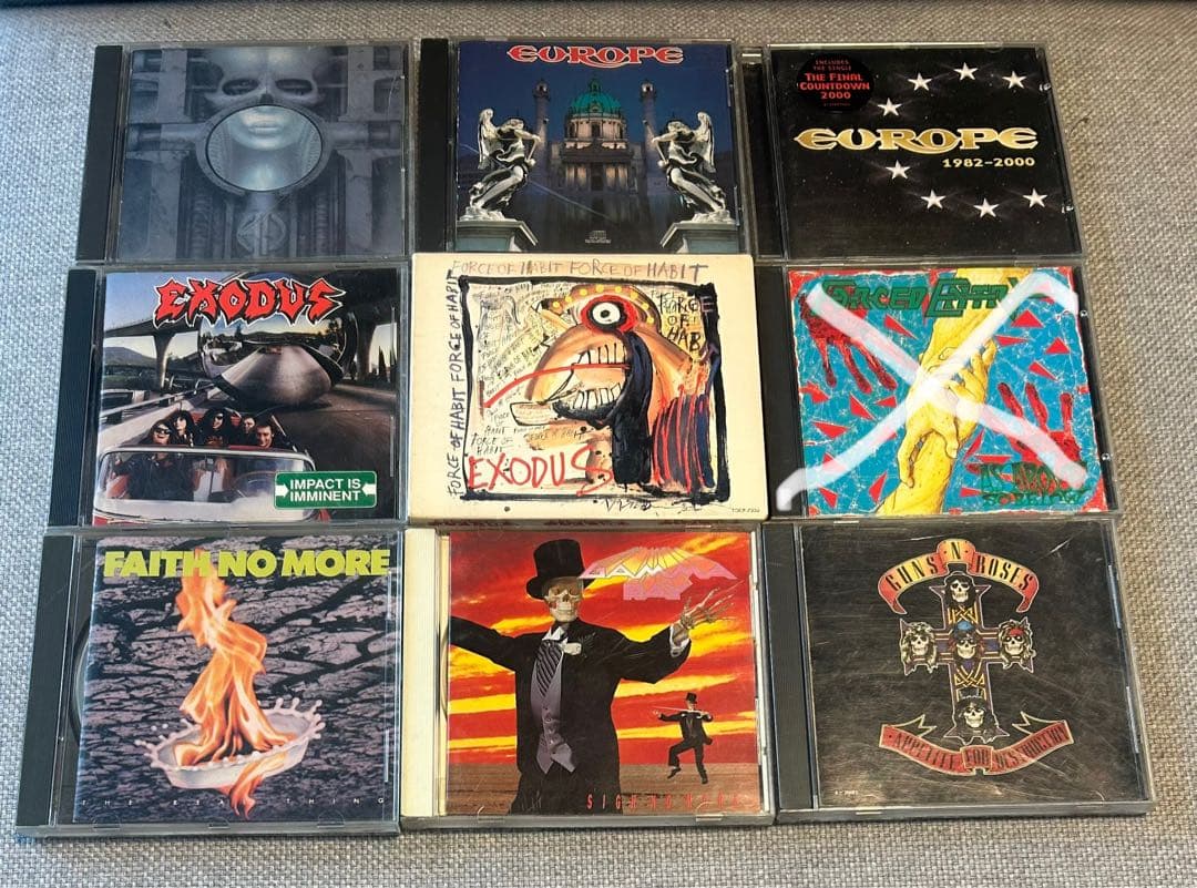 【中古CD】ヘヴィーメタル/ハードロック　HM/HR系40タイトルセット