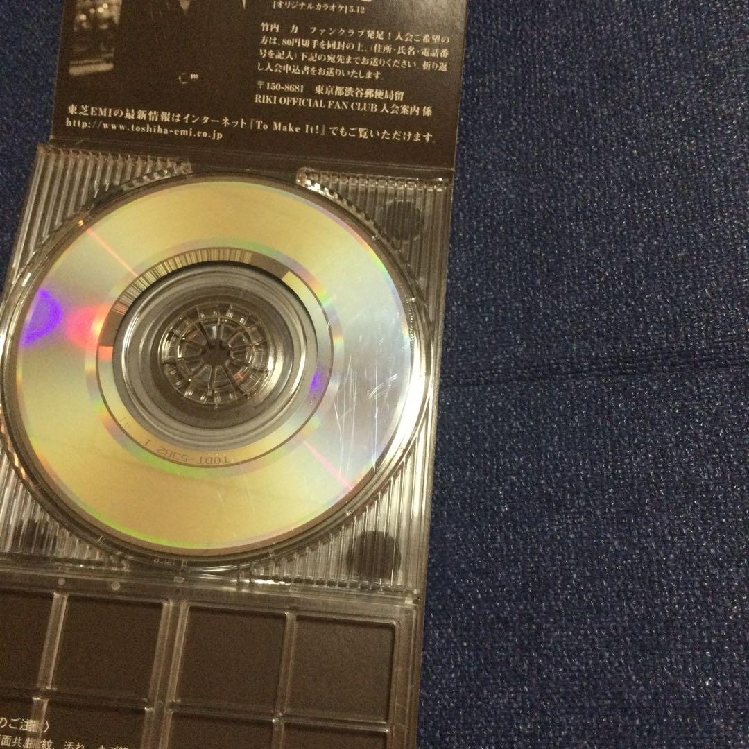 CD 竹内力　8センチ8センチシングル短冊CDS 　RIKI 映画