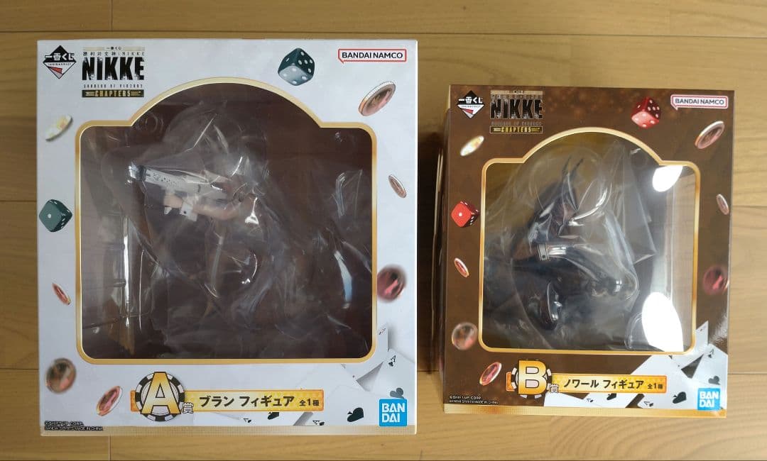 勝利の女神NIKKE　一番くじ　フィギュア　ブラン　ノワール