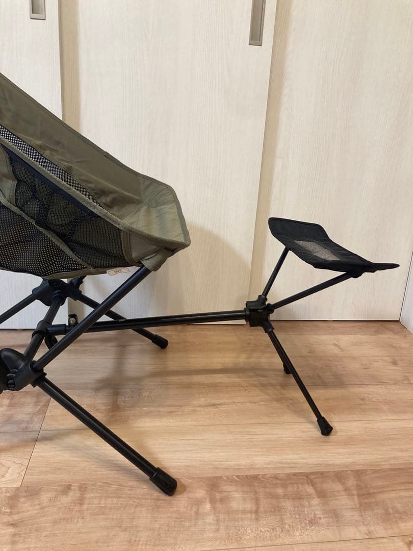 ogawa オガワ　ツーアングルチェアＬ　フットレスト　セット　オリーブ　美品