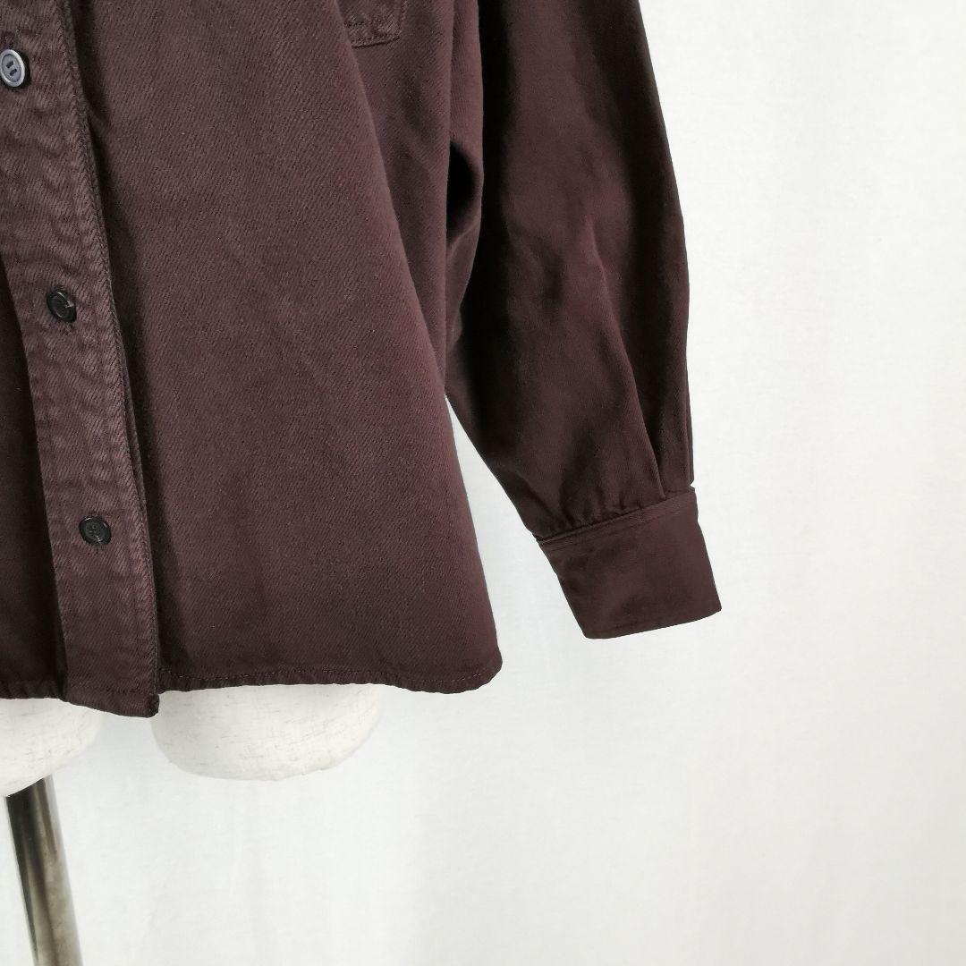 極美品 タグ付き 2025年 デニムボウタイシャツ