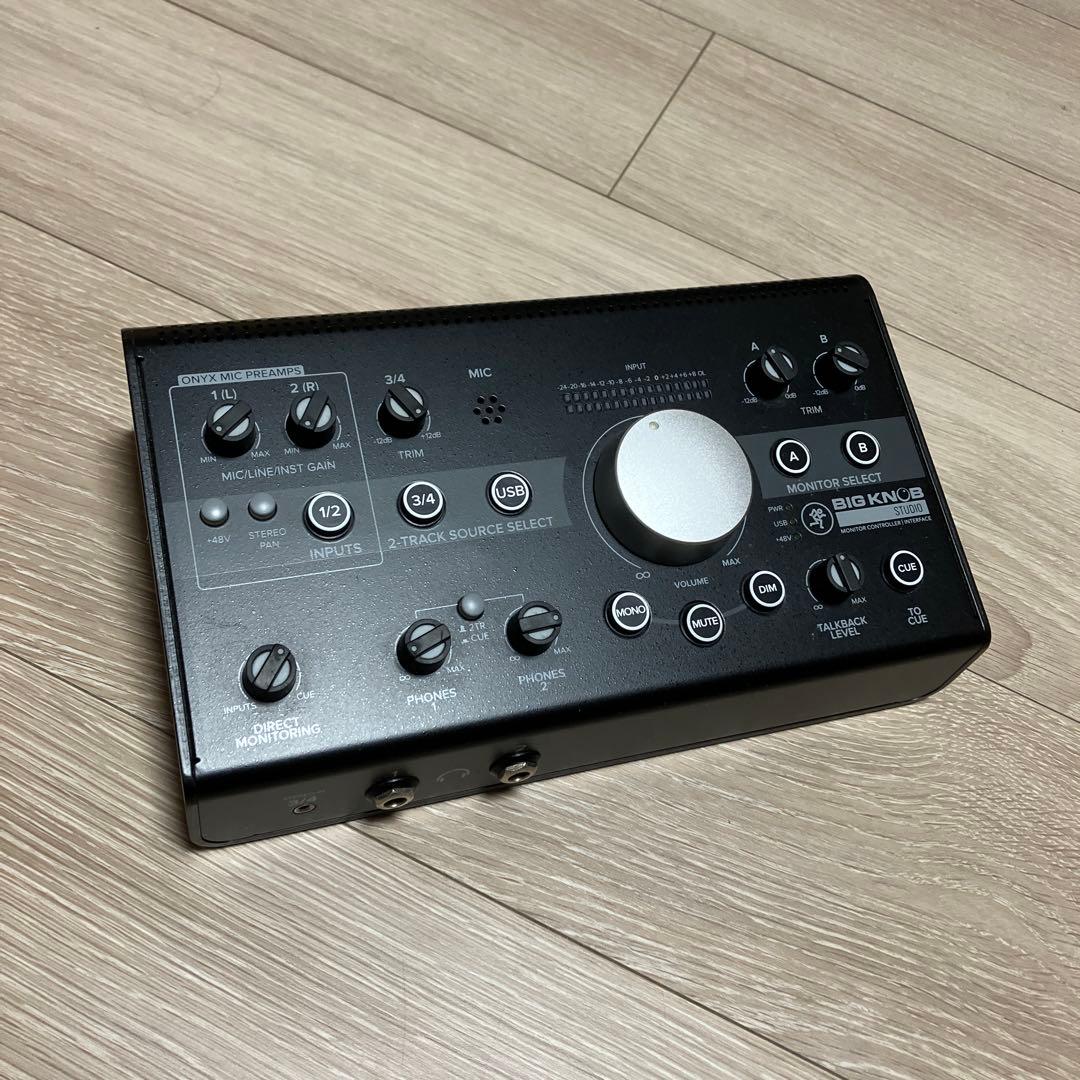 マッキーBIG KNOB STUDIO 電源ケーブル付属　【オマケ】ケーブル2本