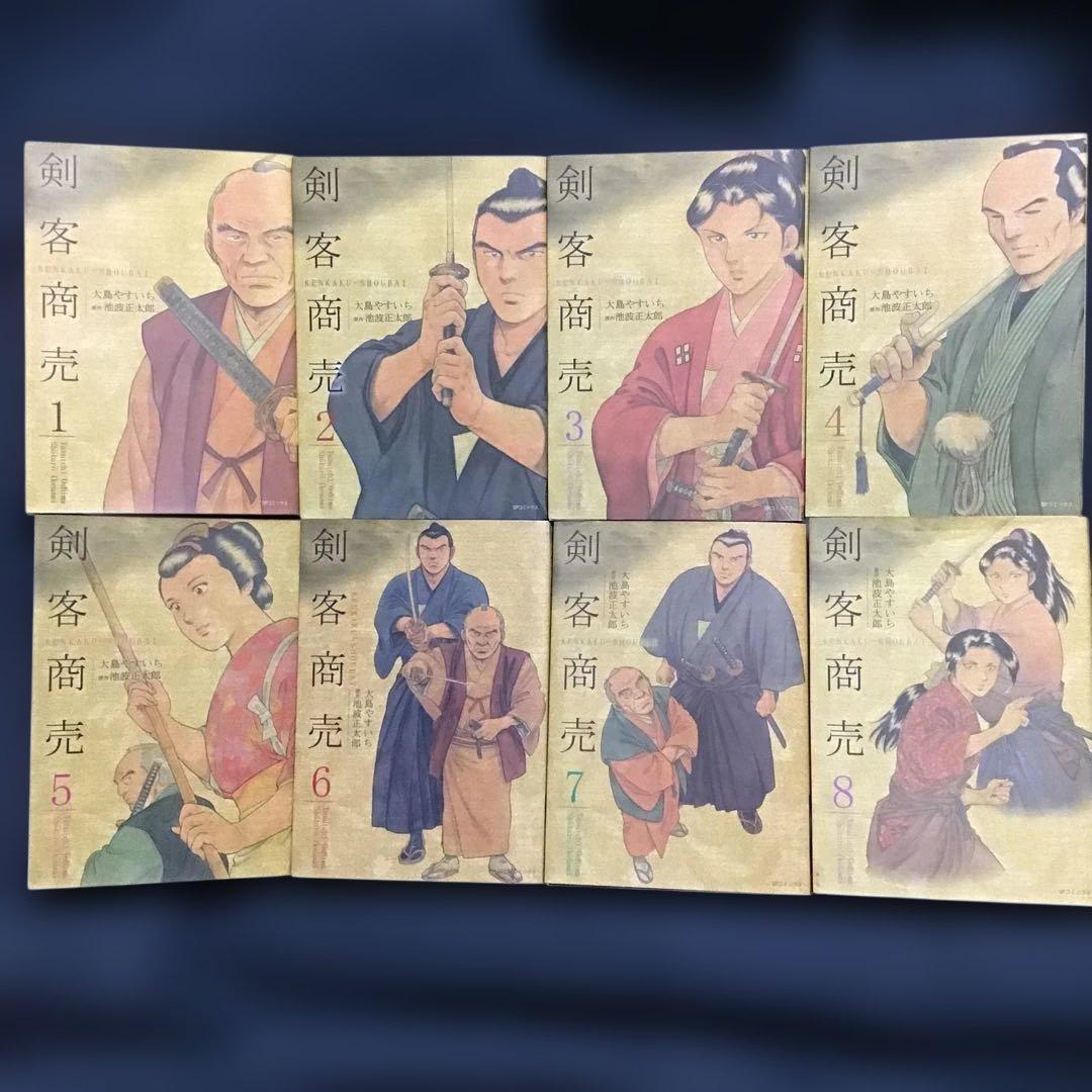 大人気「剣客商売 」1〜51巻　作画 大野やすいち/原案 池波正太郎