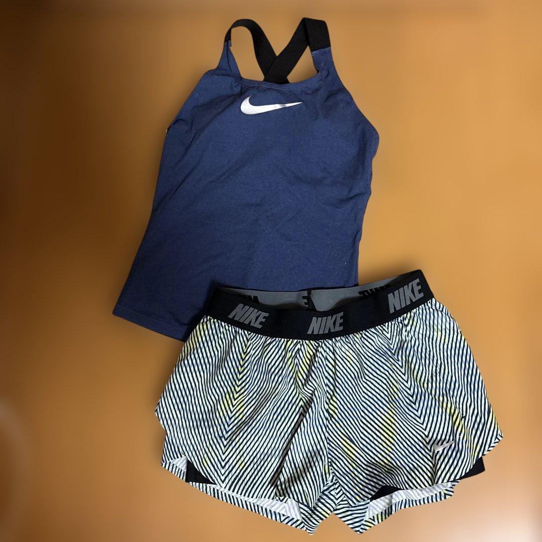 NIKE ナイキ　水着　セパレート　スイムウェア　フィットネス、ランニングにも！