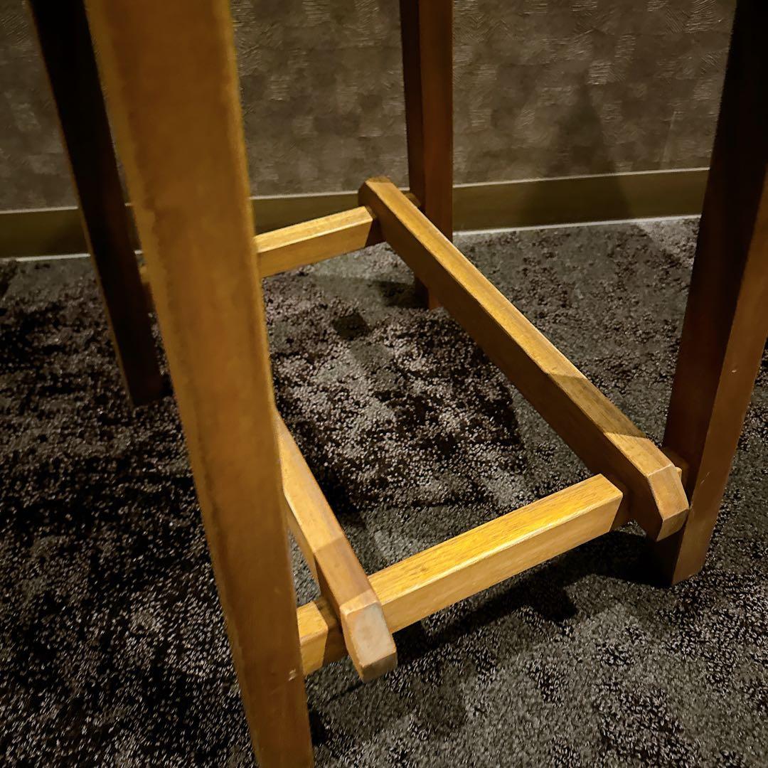 北欧風 天然木 カウンターチェア スツール ハイスツール ナチュラル