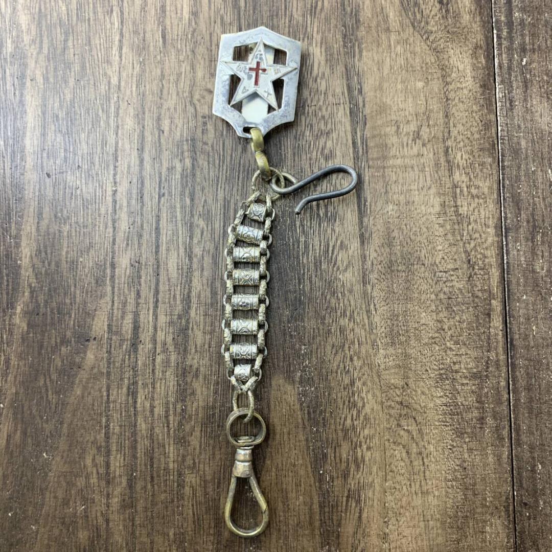 フリーメイソン テンプル騎士団 ソードチェーン ショートタイプウォレットチェーン