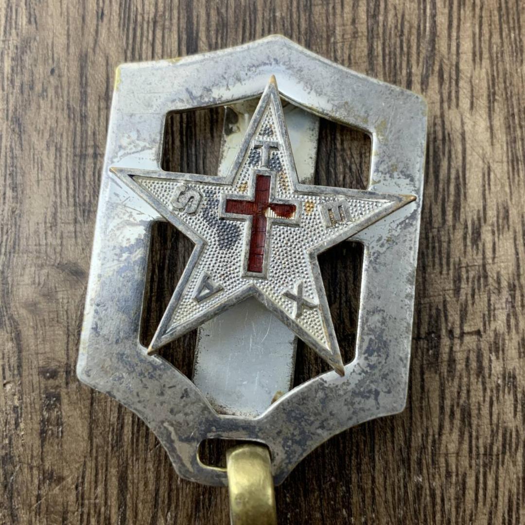 フリーメイソン テンプル騎士団 ソードチェーン ショートタイプウォレットチェーン