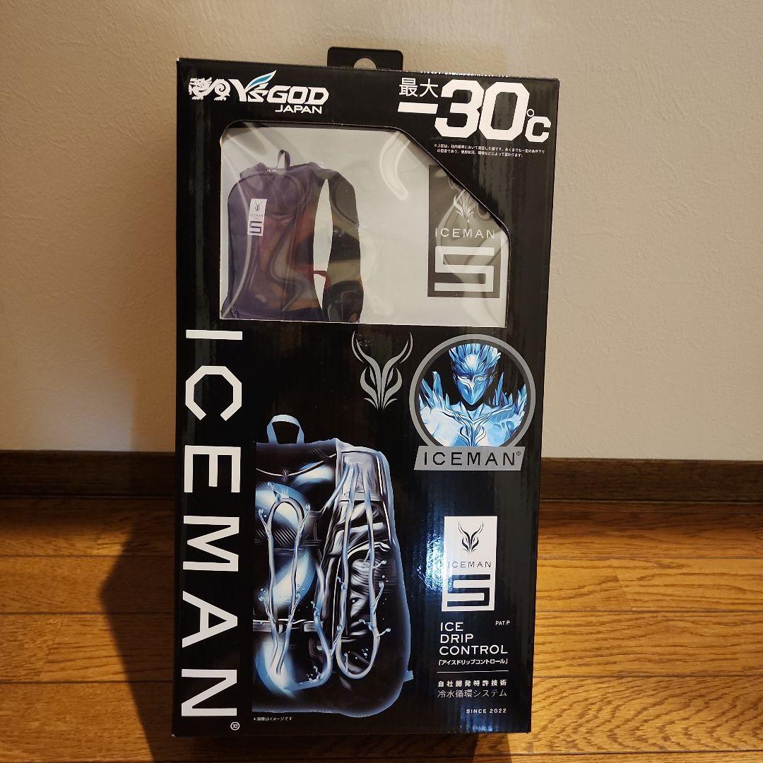 【未使用品】ICEMAN 冷却ベスト フルセット 最大-30℃