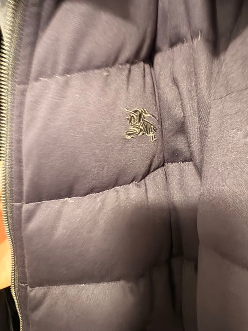 バーバリーブラックレーベル　ダウンジャケット