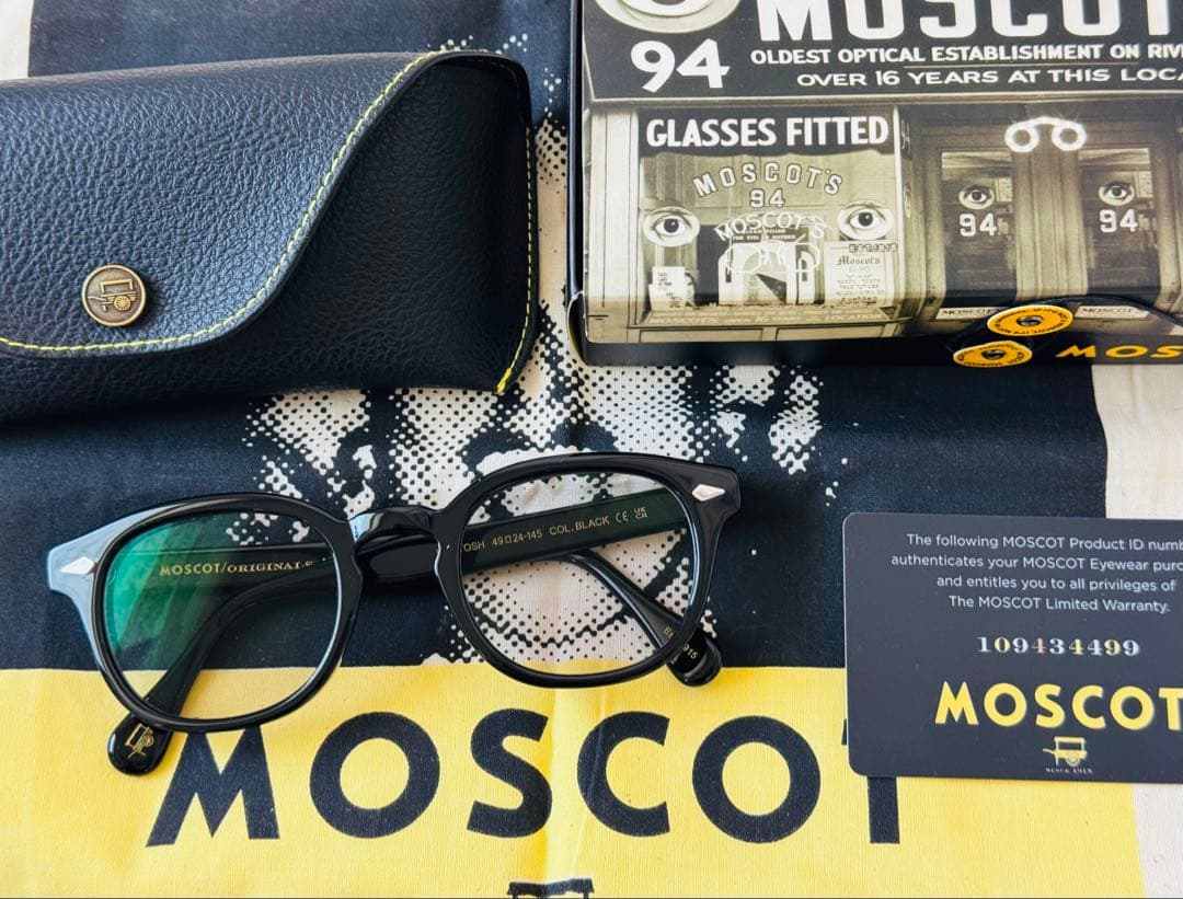 【新品未使用】モスコット MOSCOT LEMTOSH 49サイズ