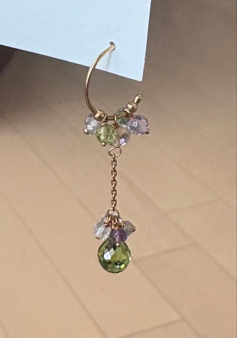 【値下げしました】sweetpea 片耳ピアス