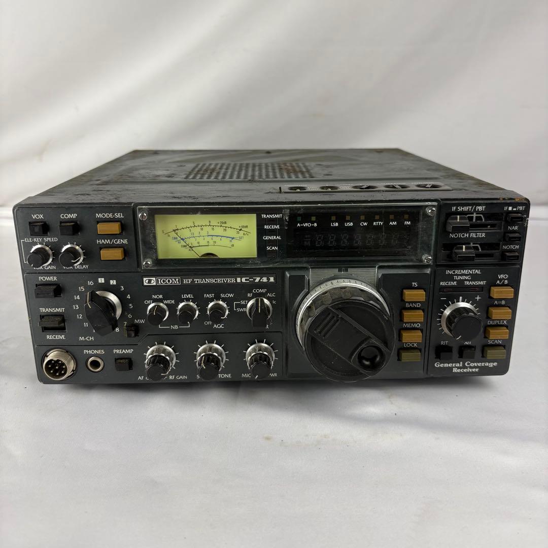 ICOM IC-741 HF TRANSCEIVER トランシーバー ジャンク