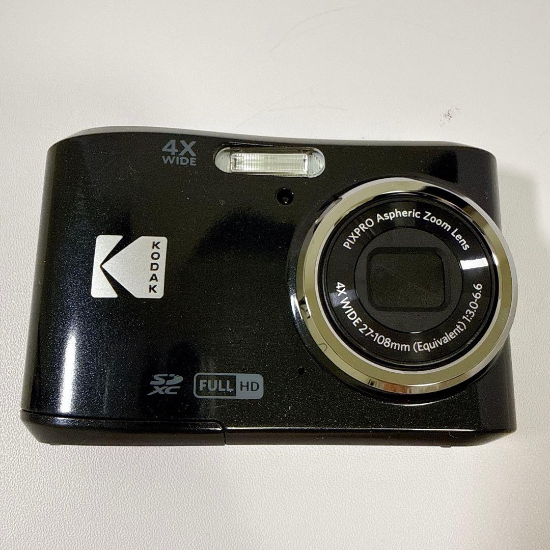 【動作確認済み】Kodak PIXPRO FZ45 デジタルカメラ ブラック 黒