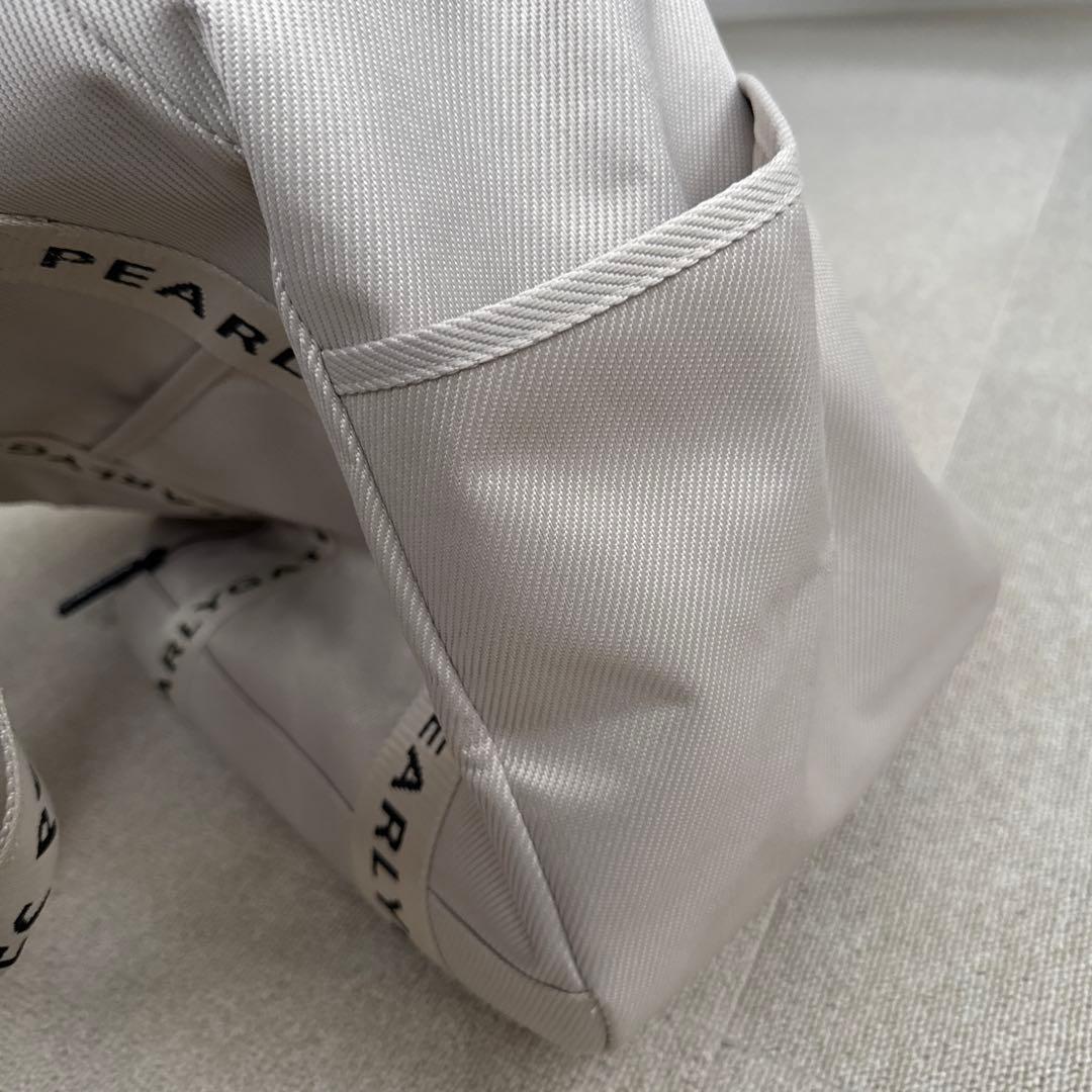 PEARLY GATES メッシュトートバッグ ベージュ