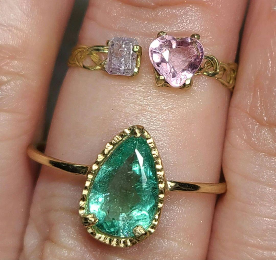 Windows.キャラアップ大粒ピースです★ブラジル産パライバトルマリン★