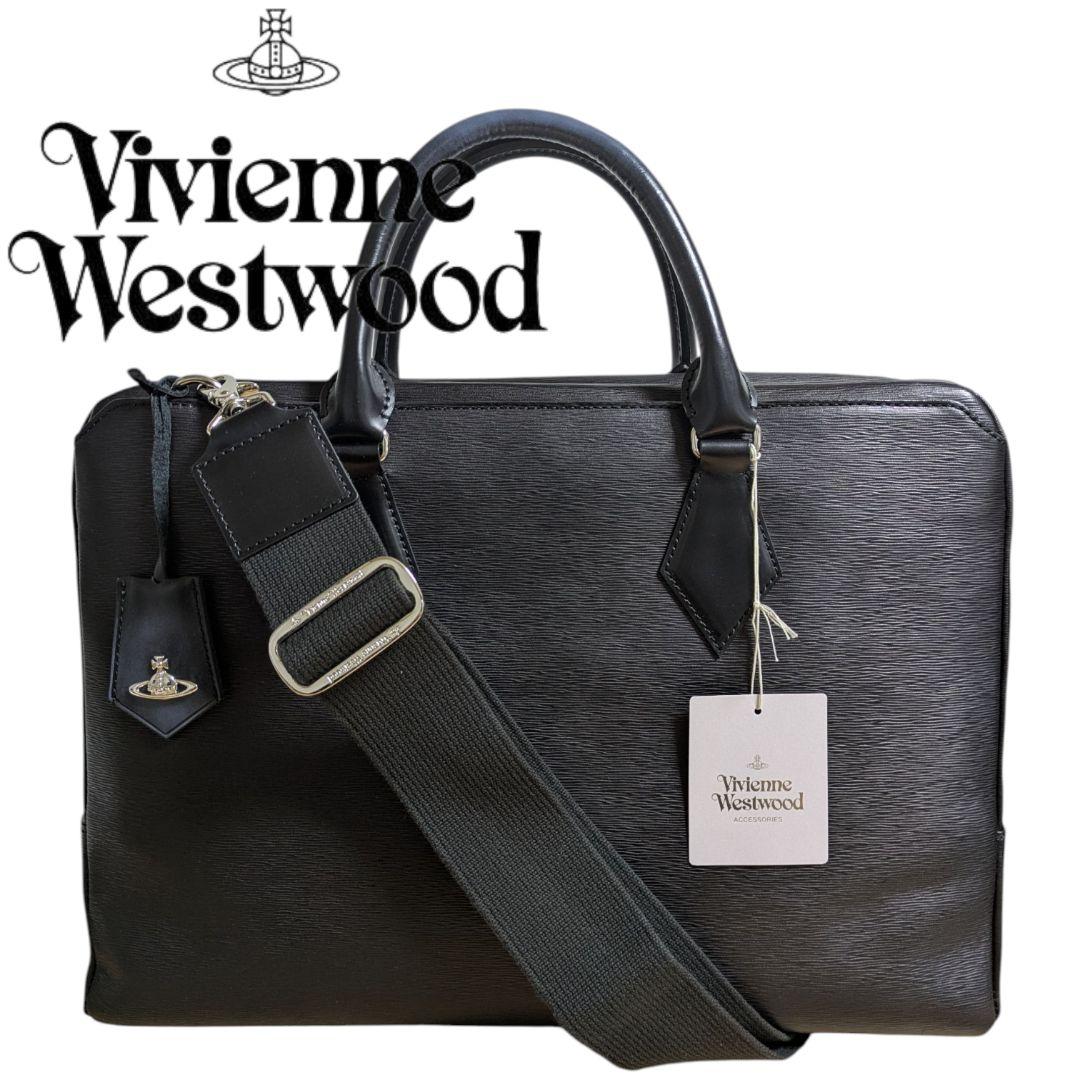 ヴィヴィアンウエストウッド ビジネスバッグ VWB841 アドヴァン 黒 メンズ