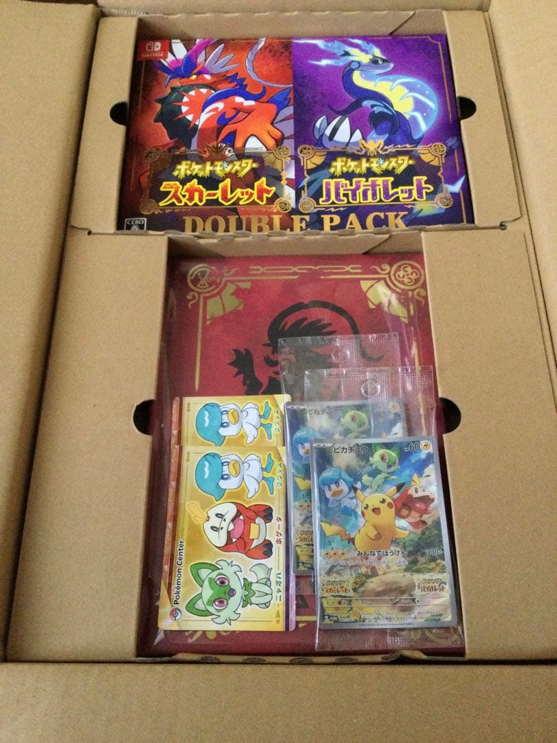 ポケットモンスター スカーレット & バイオレット ダブルパック　プロモカード付