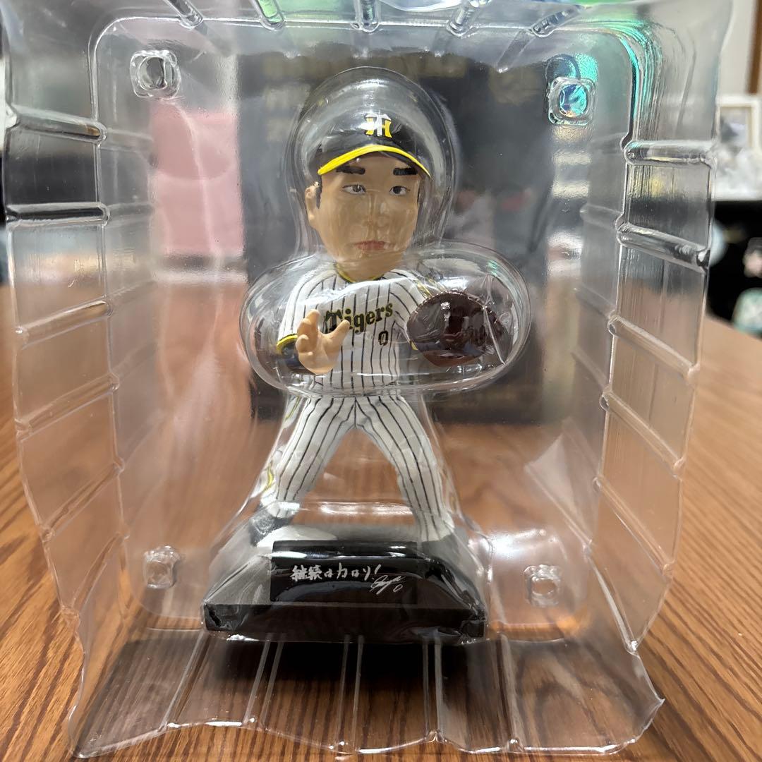 阪神タイガース ボブルヘッドフィギュア 2024、2025 佐藤、木浪　セット