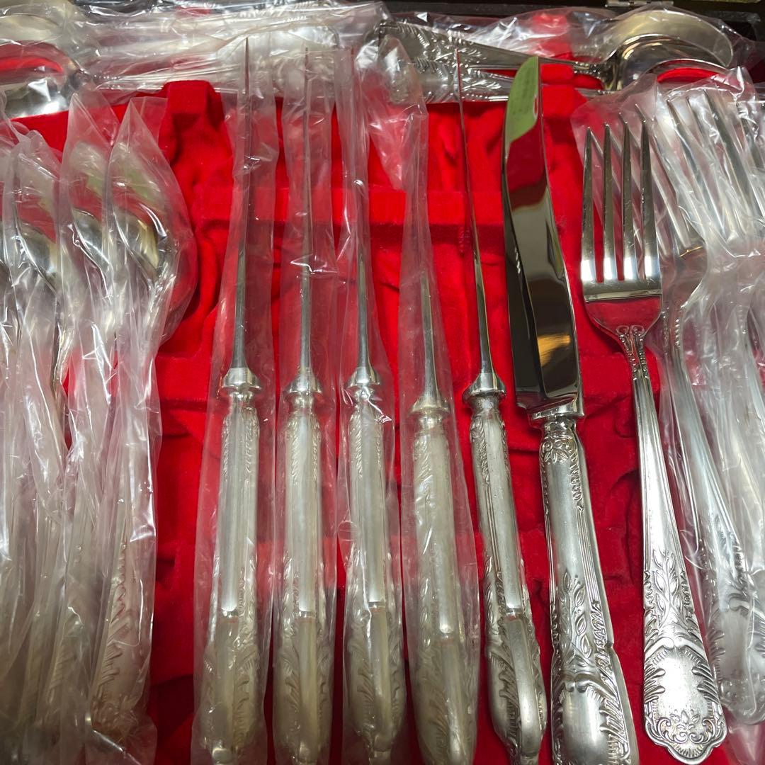 燕物産カトラリーセット 12点 ニッケルシルバー