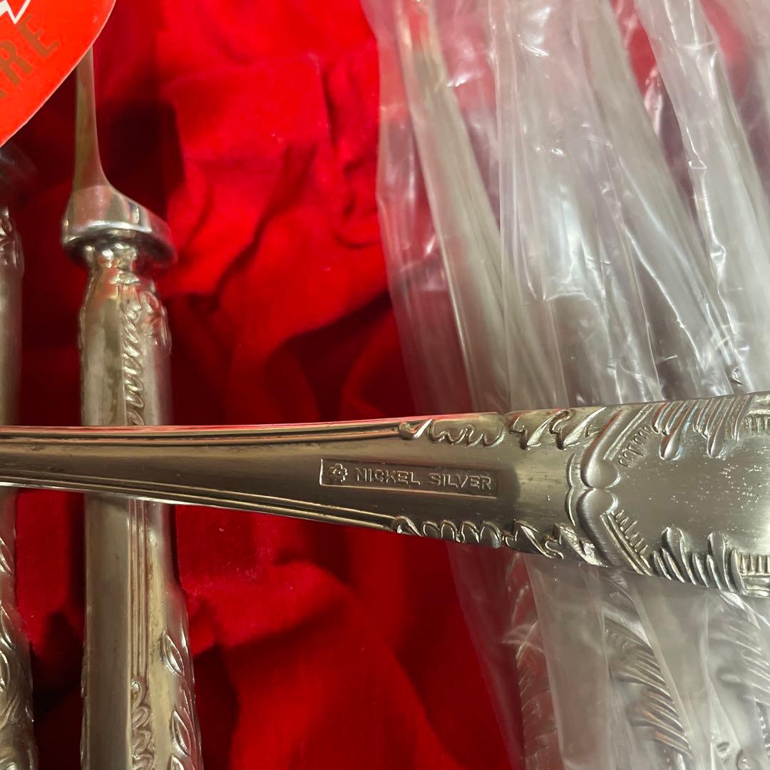 燕物産カトラリーセット 12点 ニッケルシルバー