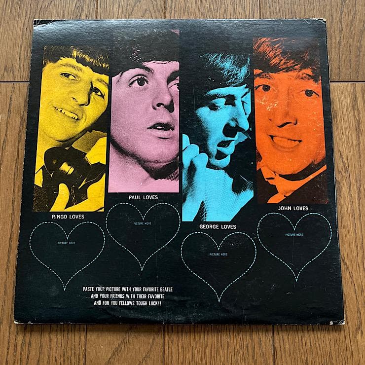 ★VEE-JAY オリジナル盤 ビートルズ SONGS, PICTURES ～