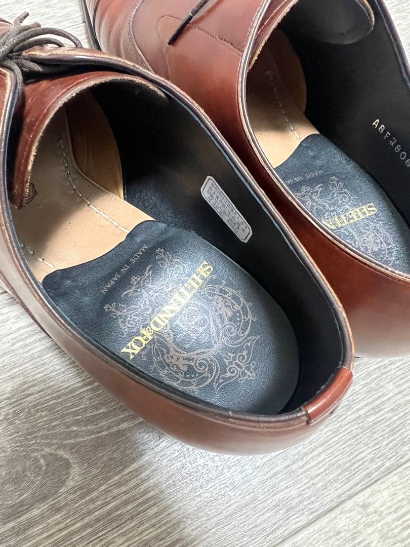 美品！値下げ！SHELTAND FOX ブライトン サイズ8(26cm)