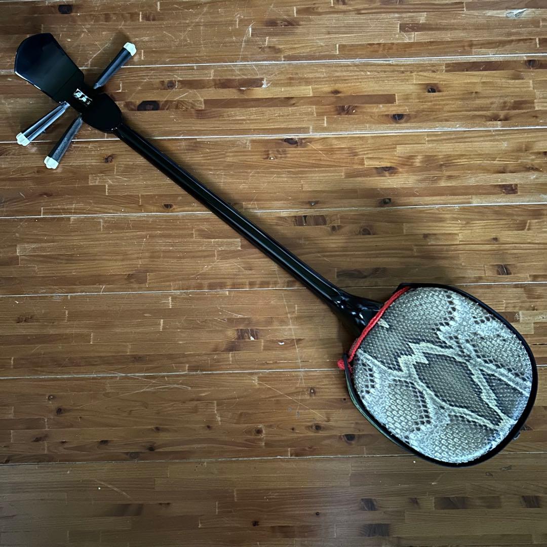 ume◼️宮古島より◼️ホンモノ本皮三線④◼️女性◼️沖縄◼️初心者◼️サンプル音源◼️