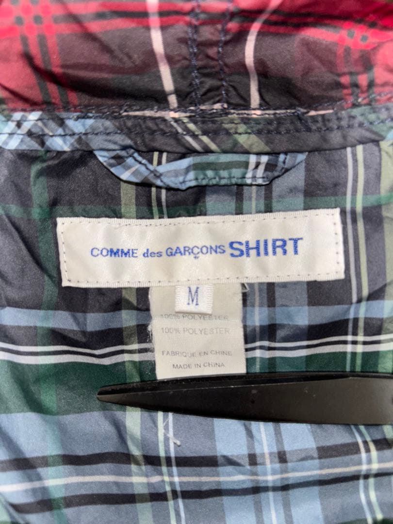 プ*読様 COMME des GARCONS SHIRT アノラック マルチチェ