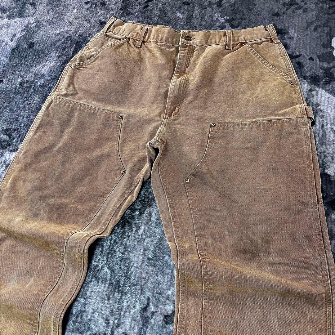 コメ欄セール！USA製 一点物 ダブルニー B01 ダック地 ゆるだぼ XL相当