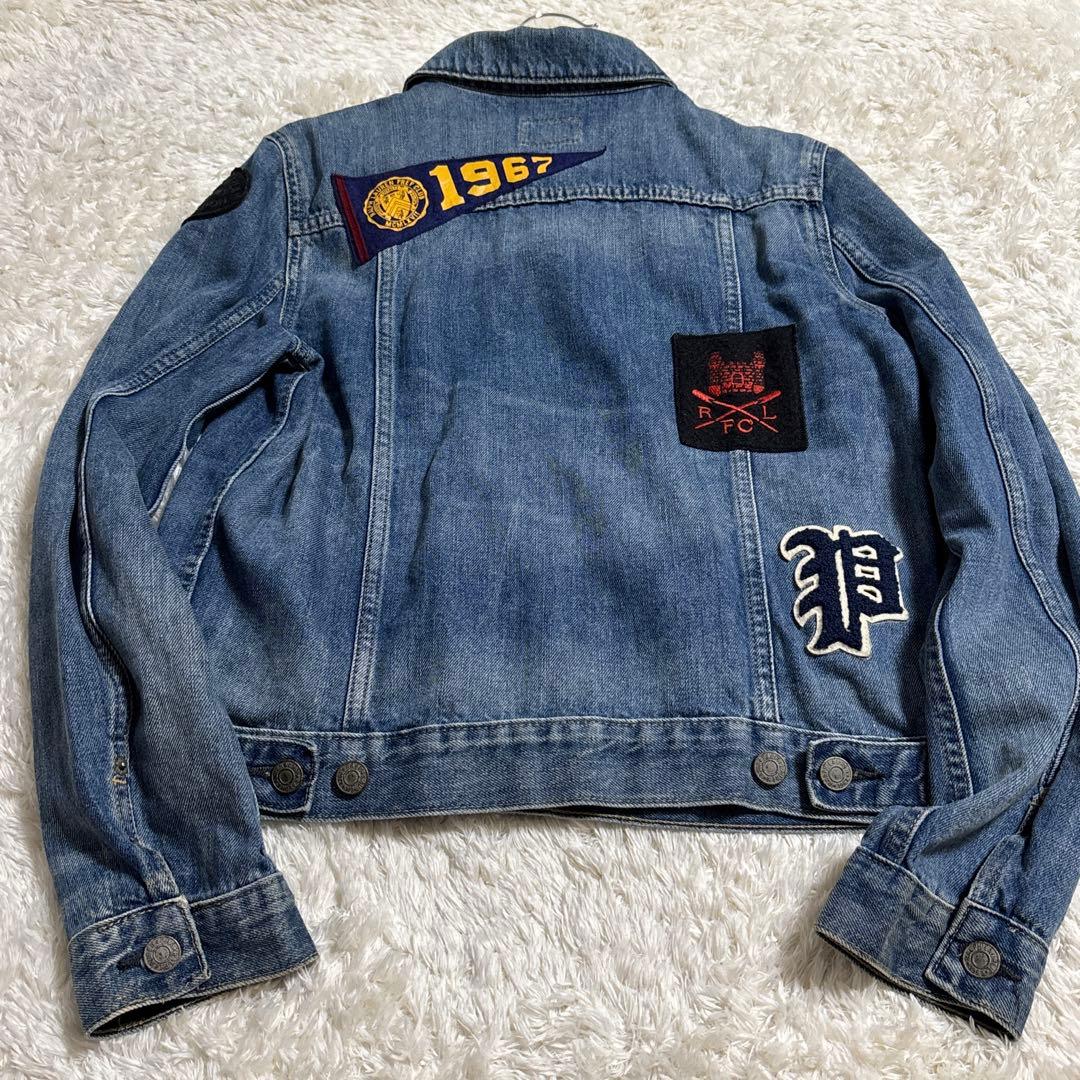 annラルフローレン ジージャン トラッカージャケット デニム ワッペン