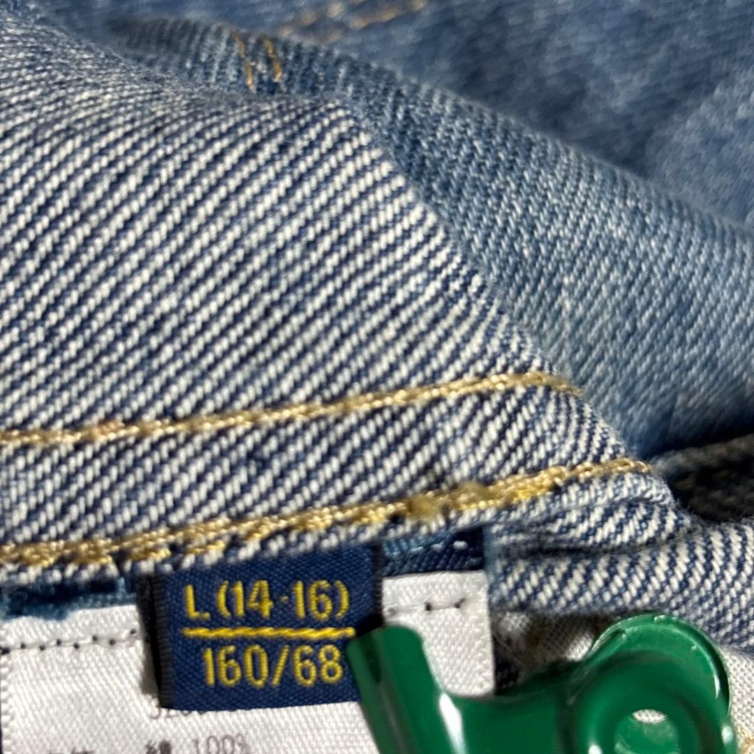 annラルフローレン ジージャン トラッカージャケット デニム ワッペン