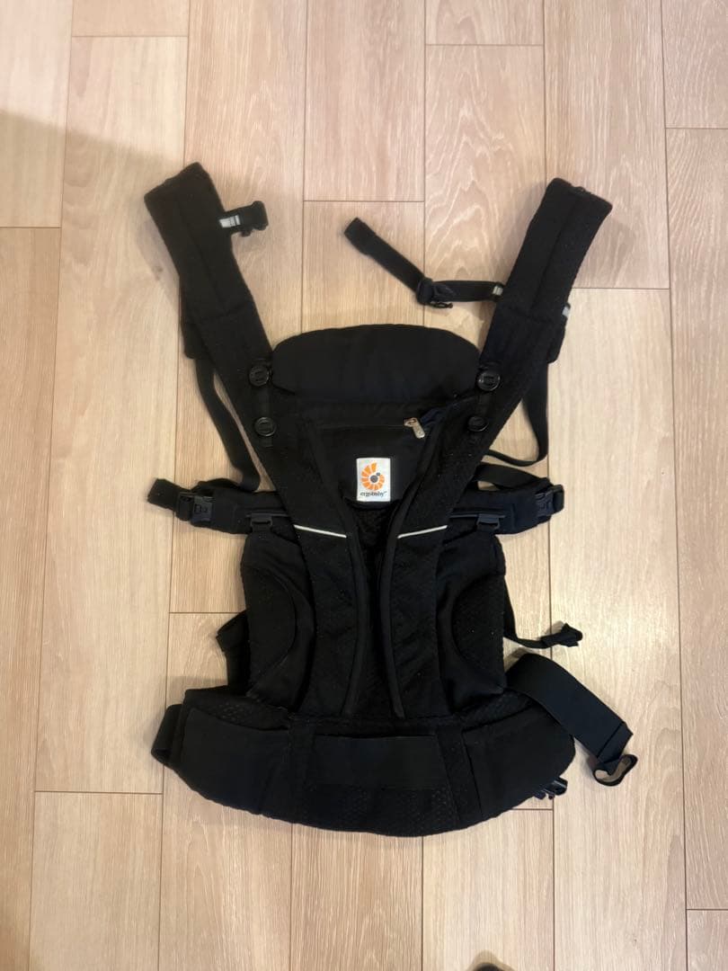 エルゴ オムニブリーズ　抱っこ紐　黒