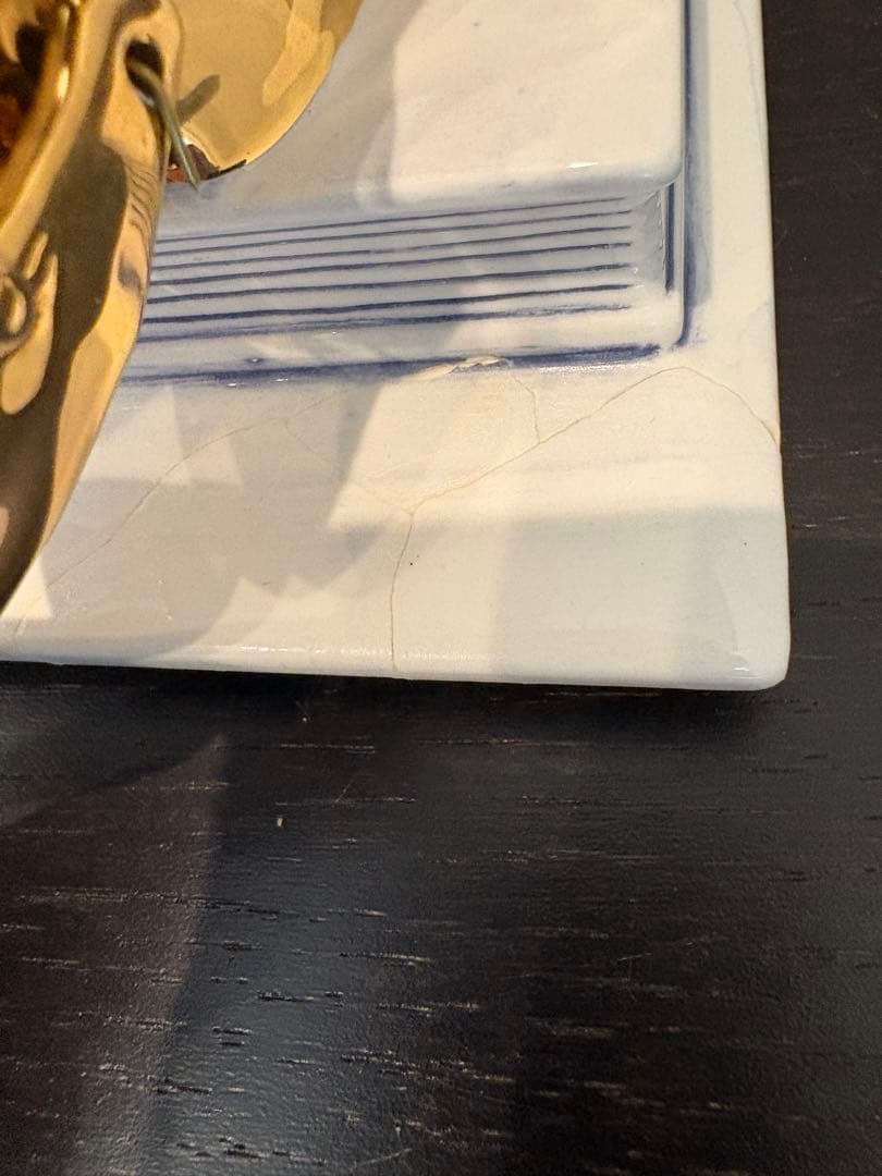 割れ有り　NEIGHBORHOOD チャンバー　ネイバーフッド　修復済み