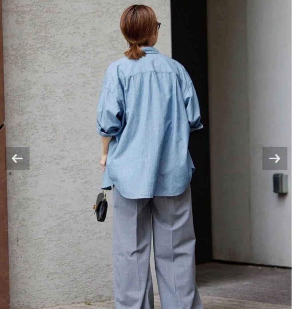 フレームワーク シャンブレーシャツ F ダンガリーシャツ