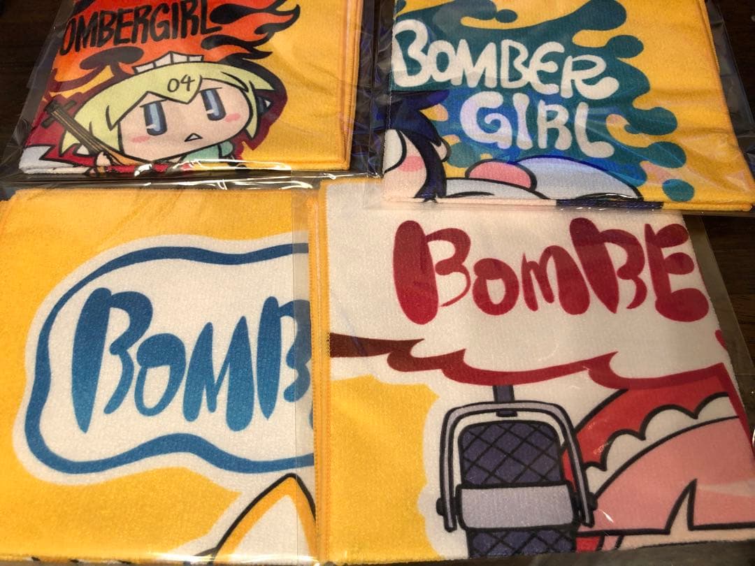 ボンバーガール　ハンドタオル　フルセット　新品未開封