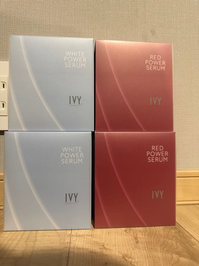 IVY ホワイトパワーセラム & レッドパワーセラム セット