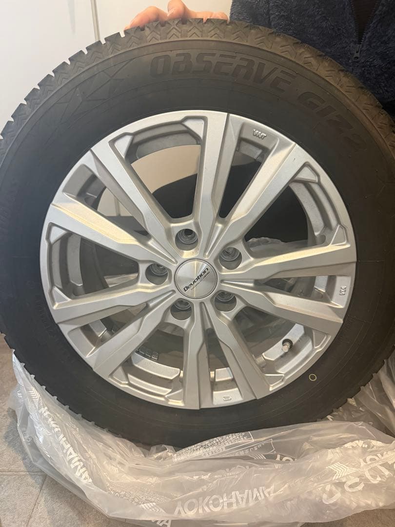 195/65R16 冬用タイヤホイールセット 16インチ　4本