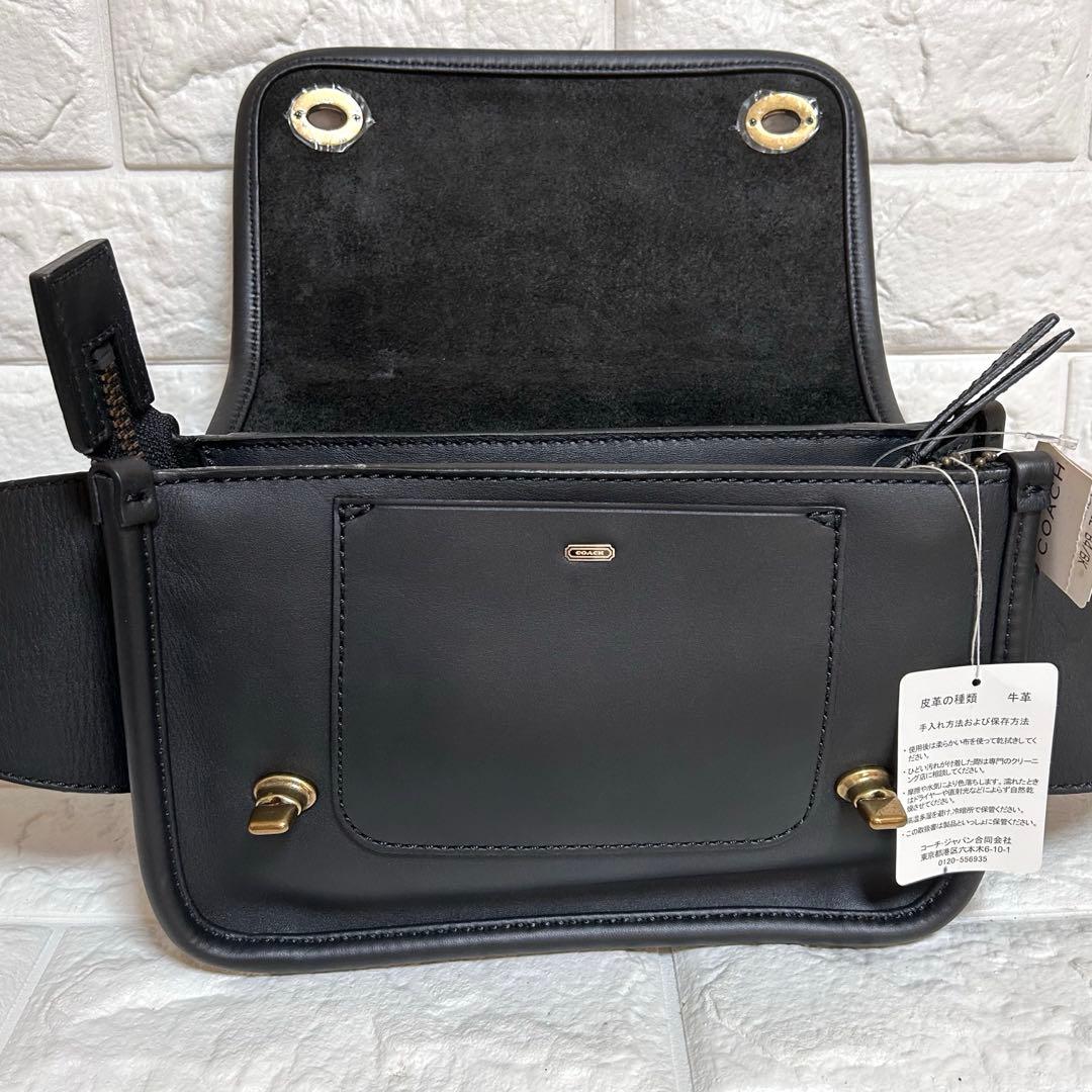 【未使用】COACHオールドコーチ　ウエストポーチボディバッグ