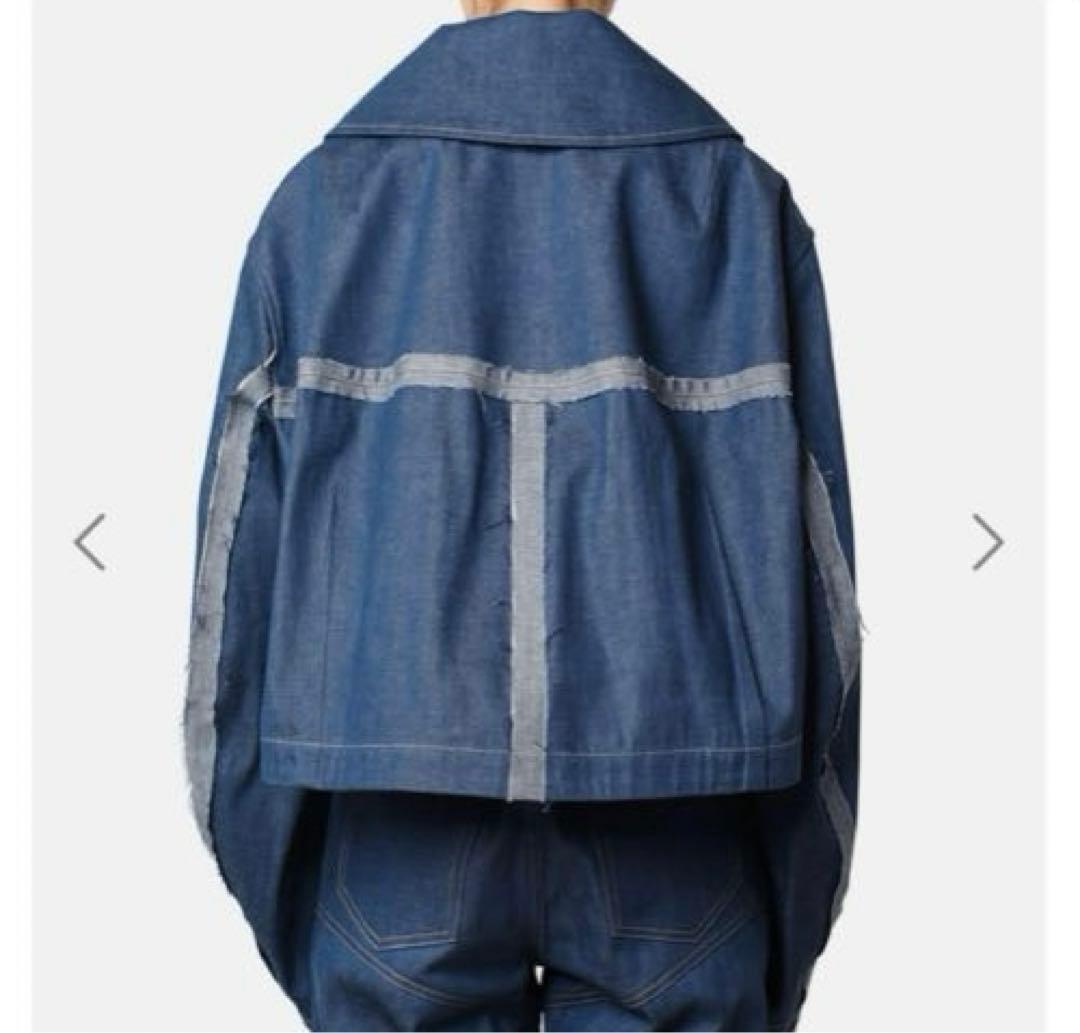 アイレネ(IRENE) 2wayクロップド丈 デニムジャケット