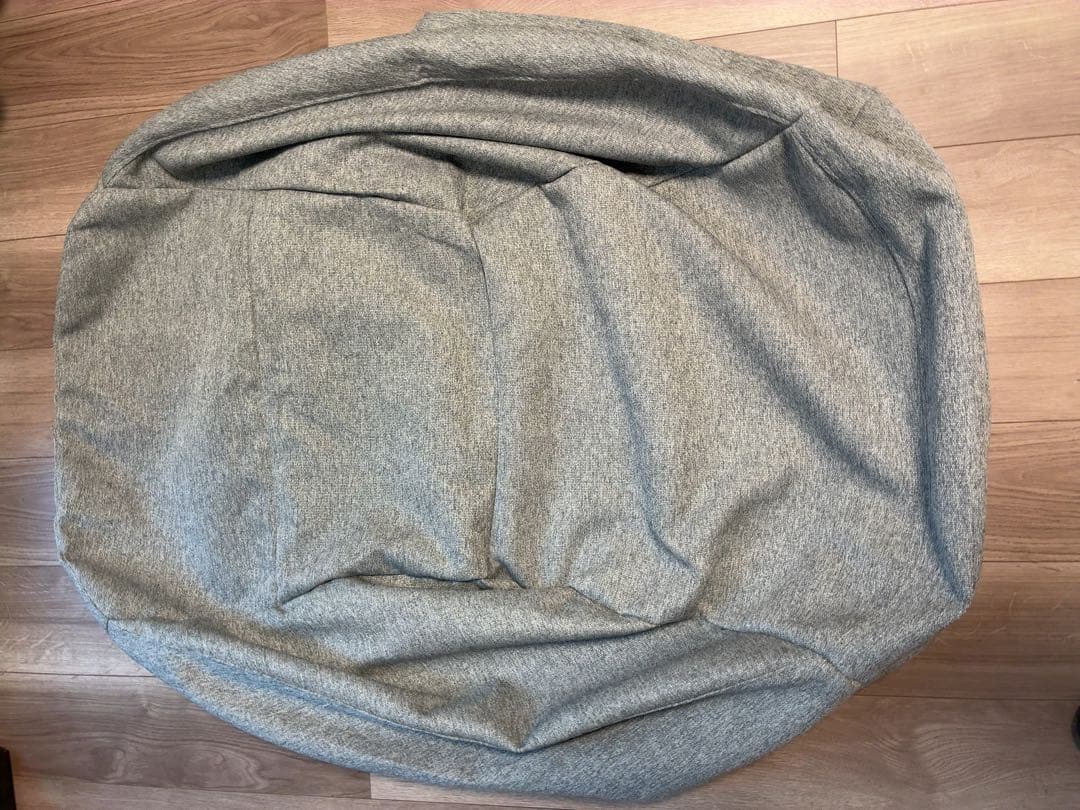 空気でできたソファ グレー 無印良品